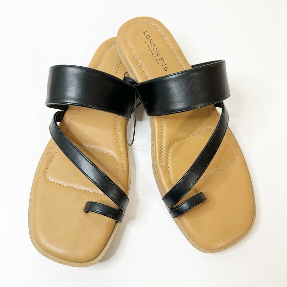 NEW London Fog Farrel Slide Sandals